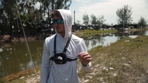 JUNKYARD Fishing In Florida's Fishy URBAN Canals! -- Casting Concrete  PT.2