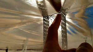 Потолок из вагонки  в доме на печи. Лестница. Часть 16