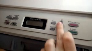 Сброс счётчика тонера Brother DCP 7057R