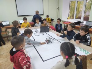 Занятие по Робототехнике.