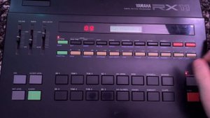 Yamaha RX11: A Few Patterns and Programming One
