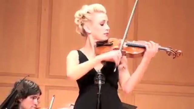 Lalo Symphonie Espanole, 1st mvt, Allison Taylor - Violinist смотреть онлайн