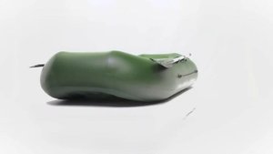 Двухместная ПВХ ЛОДКА с надувным дном ДЛЯ СПЛАВА - UREX 25 с надувным дном