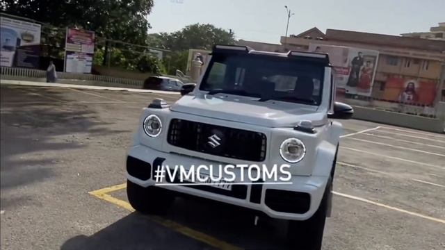 India’s First Jimny Converted in G Wagon ?? By @vmcustoms8934  !! Jimny 5 door modification !! смотреть онлайн