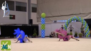 Alena Romanova and Anastasiia Voischeva - Moscow Olympic (RUS) - Gala - AGN Cup 2014