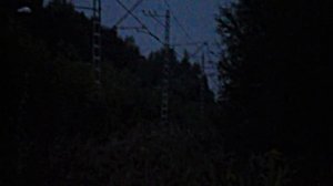 Электропоезд ЭД4М-0332 Москва - Захарово, перегон Ногинск — Захарово