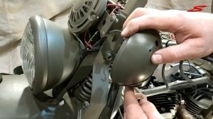 Сборка мотоцикла Harley-Davidson WLA42 аssembly (часть 3)