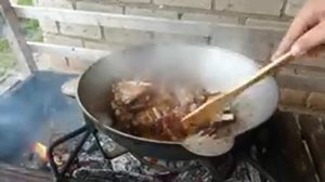 Наивкуснейшие ребрышки в казане с рисом