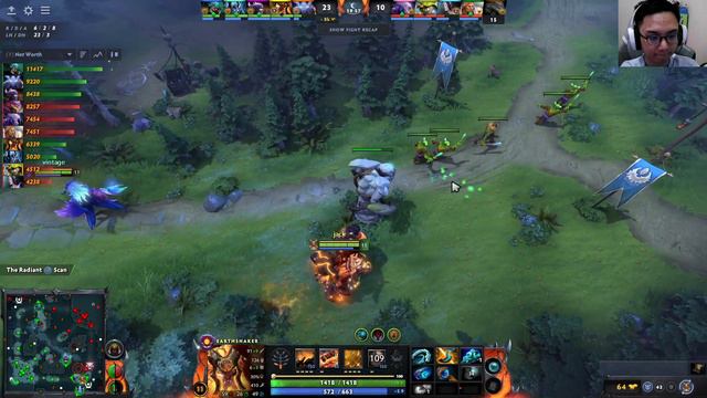 7.35c - Yapzor EARTHSHAKER Soft Support Gameplay 22 ASSISTS - Dota 2 Full Match Gameplay смотреть онлайн