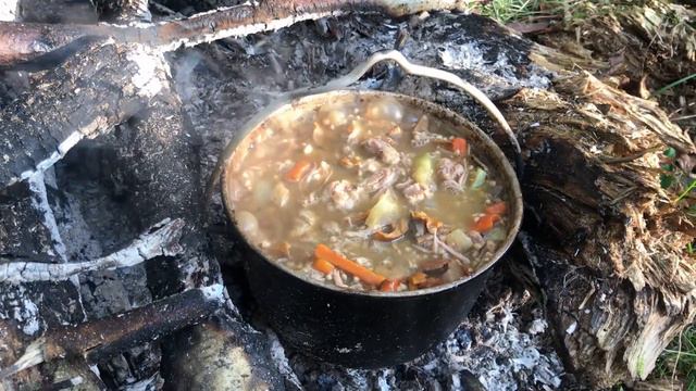 Ловим живца и готовим вкусную гречку! (Не из живца). смотреть онлайн