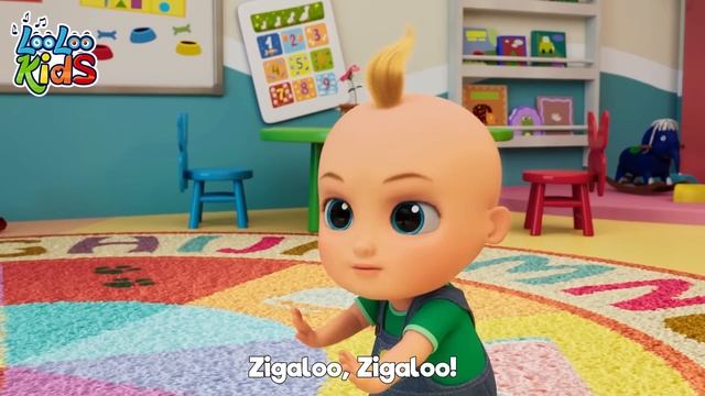 ????Zigaloo - Dino Songs for KIDS | LooLoo KIDS Nursery Rhymes and Children`s Songs LLK смотреть онлайн