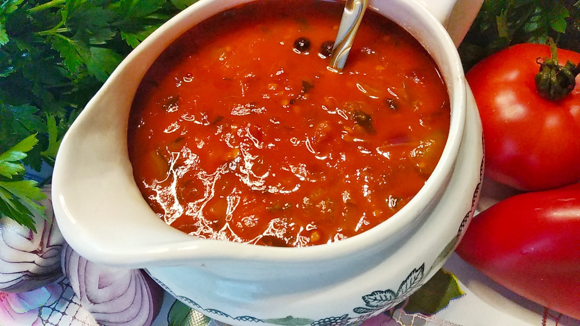 томатный соус для пиццы из помидор классический рецепт фото 77