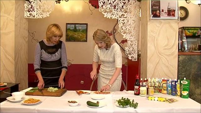 Приятного аппетита Салат Гнездо глухаря смотреть онлайн