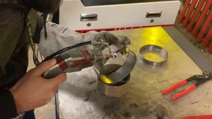 Лазерная сварка алмазных сегментов