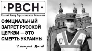 Дмитрий Молев про закон о запрете Православной церкви на Украине.