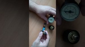 кран подпитки и манометр газового котла