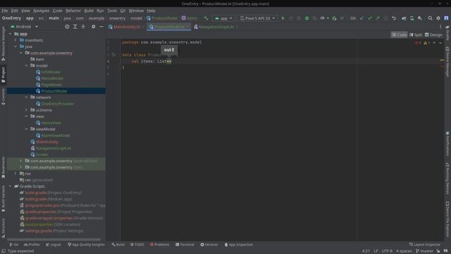 Создание каталога интернет-магазина на Kotlin с интеграцией Headless CMS OneEntry Урок #2