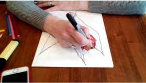 #НейроАрт #цветы  Проявленность в мир. Клуб М.И.Р. Нейрографики