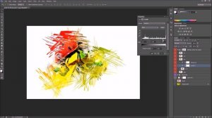 Фотошоп. Photoshop. Абстракция Эскиз Действие. Abstraction Sketch Action.