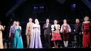 Солисты театра Музкомедии на праздновании Старого Нового года, Санкт-Петербург.