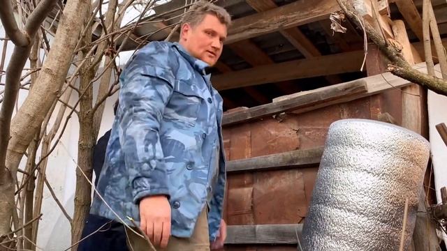 #47 Начали строить козлятник. Готовим место для коз | Живая ферма смотреть онлайн