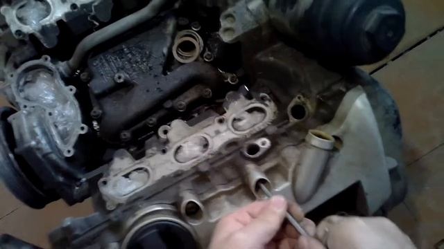 Капитальный ремонт и гильзовка двигателя BDW 2.4 Ауди А6 С6 Часть 1 ( Разборка двигателя ) смотреть онлайн
