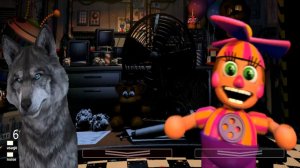 ULTIMATE CUSTOM NIGHT FNAF 7 - ГОВОРЯЩИЙ ВОЛК играет  ХОРРОР ФНАФ 7 СВОЯ НОЧЬ № 1