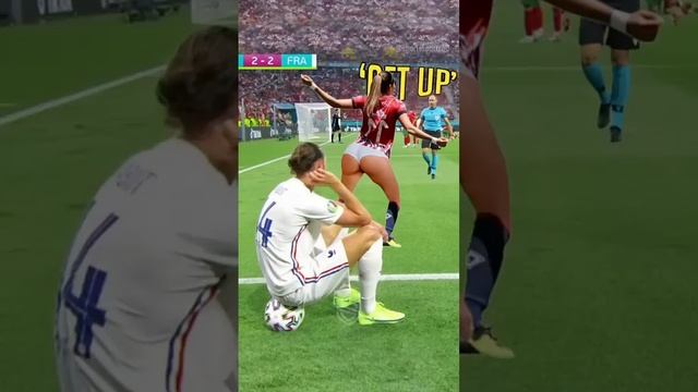 ?? Funny Moments in Women's Football #shorts