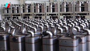 линия HY-TECH по производству выхлопной системы автомобиля