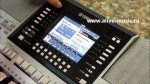 Yamaha PSR S-910 - копирование файлов с USB-диска