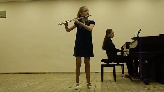 Крылова Татьяна 10 лет флейта ДМШ 10 Новосибирск смотреть онлайн