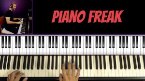 Blues Piano Riff / Learn How To Play Blues Riff For Beginners    @PianoFreak1