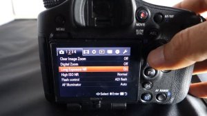 Sony Alpha A99 Menu System (All menu options in depth)