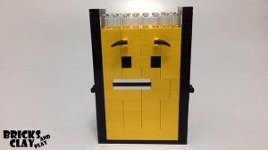 How to Build LEGO Inanimate Insanity Orange Juice - Stop Motion Build  | Bricks and Clay Play