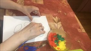 Видео мастер класс, аппликация в технике торцевание.