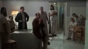 Сцена из фильма "Пролетая над гнездом кукушки". "Я хотя бы попытался".