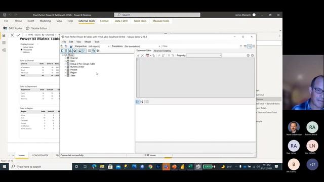 How To Render Power BI Tables with HTML