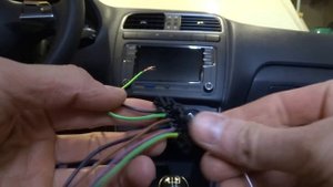 НОВЫЙ плафон с диодной подсветкой / Polo Sedan / установка подробно