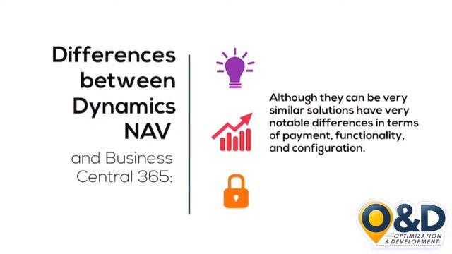 Main differences between Dynamics NAV and Dynamics 365..