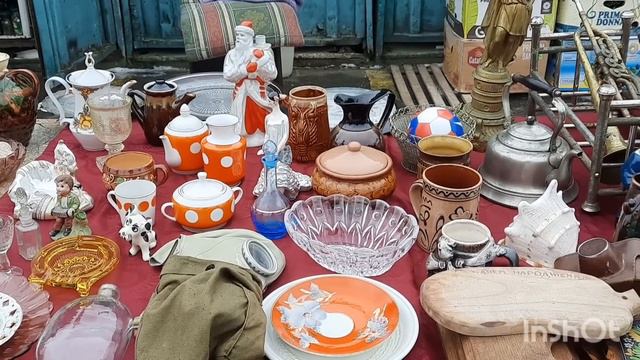 Барахолка Киев февраль 2023 г много красивого фарфора!