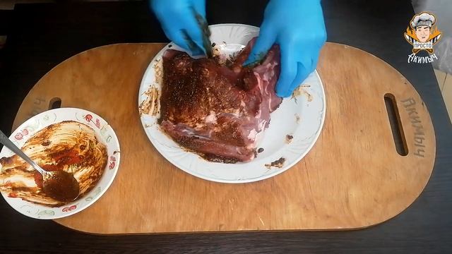 Рваная свинина или мясо на волокна в духовке смотреть онлайн