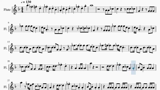 Flute Sheet Music: How to play How You Like That by Blackpink смотреть онлайн