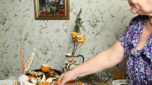 Как сделать красивый букет из сушеных фруктов и овощей  своими руками