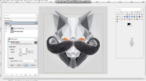 how to merge two images on gimp 2.8