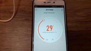 Nashone Tuya MTS700WB - управление термостатом через приложение