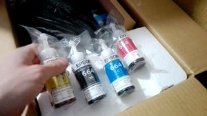 Чернила принтера эпсон
