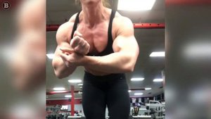 Female Bodybuilding Fbb | Natasha Workout | Iron Muscles Girl