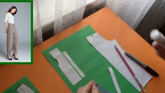 Брючки к лету, моделируем элегантные брючки..mp4 смотреть онлайн