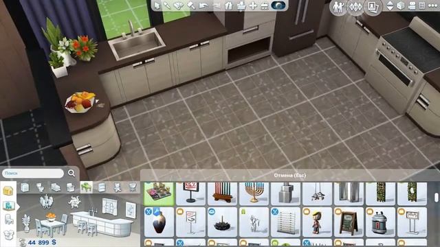 Строительство The Sims 4 || Эварис Эйкз #4 || Кухня и столовая