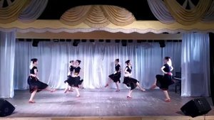 Этюд на основе народно-сценического танца "Тарантелла"